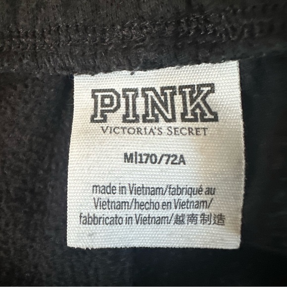 Two pairs of women’s Victoria’s Secret sweatpants gray, and black size medium - Picture 3 of 9